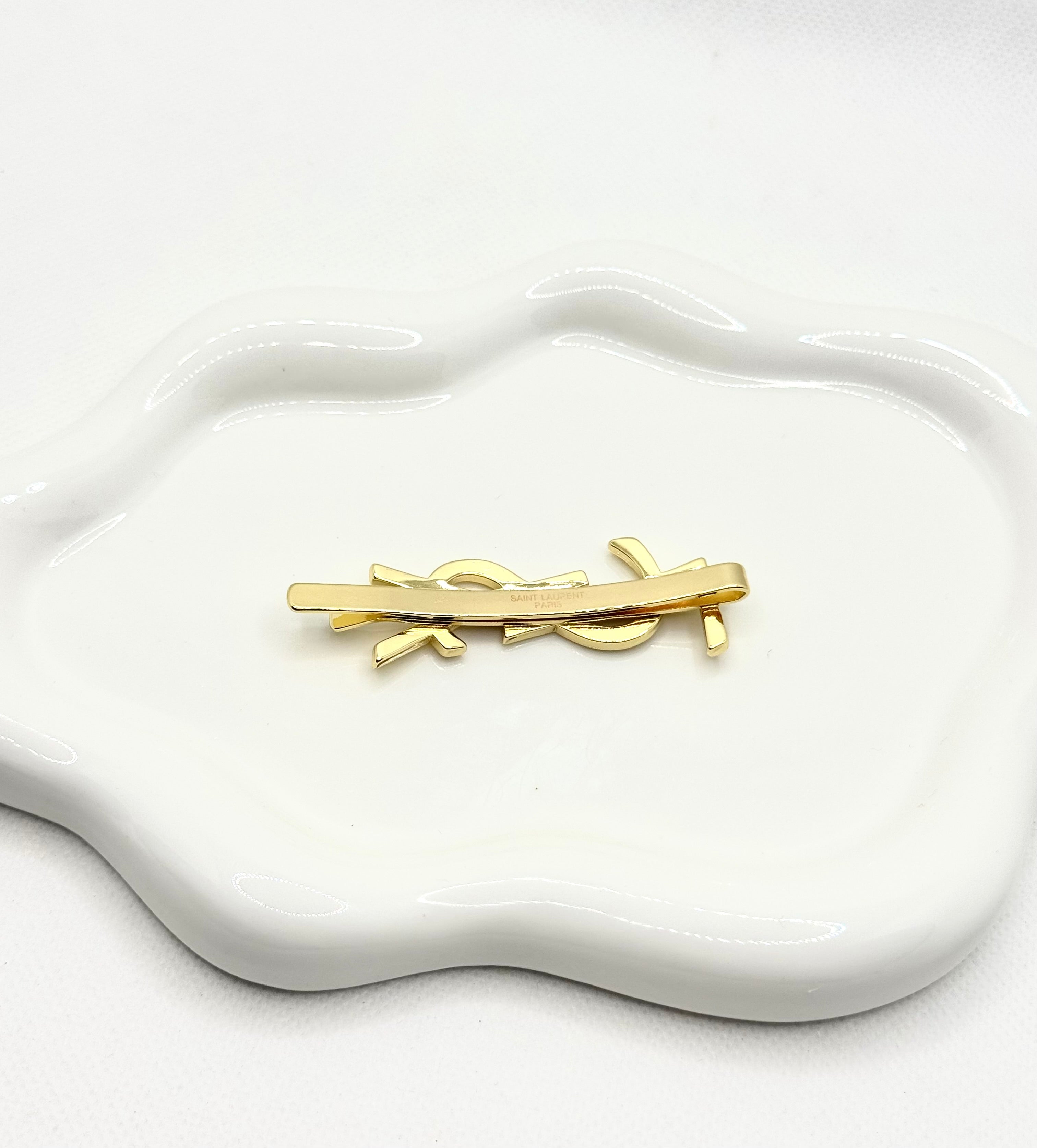 YSL hair clip
