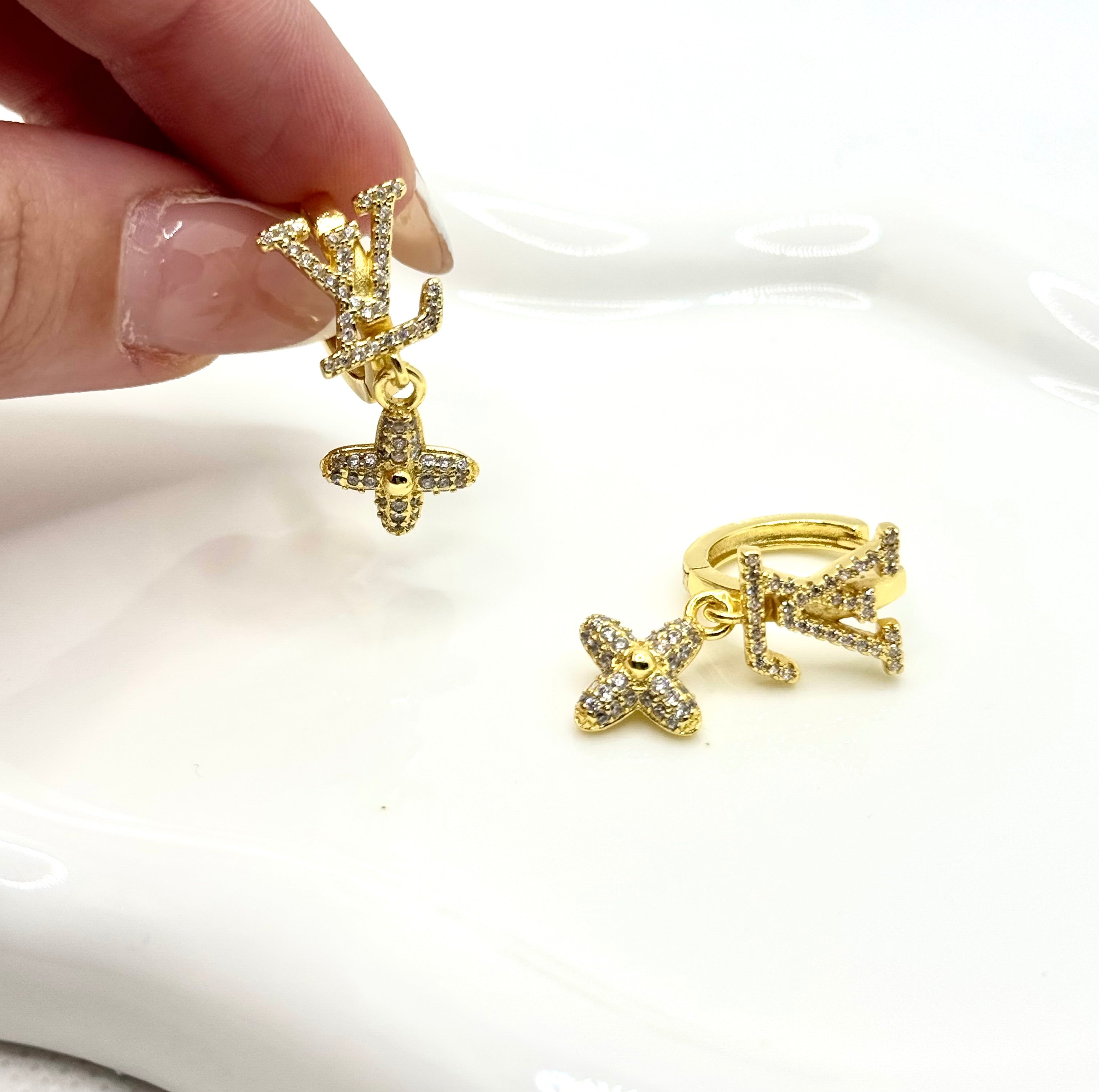 LV earrings no6