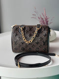 LV Speedy Bandoulière 20 withe chain