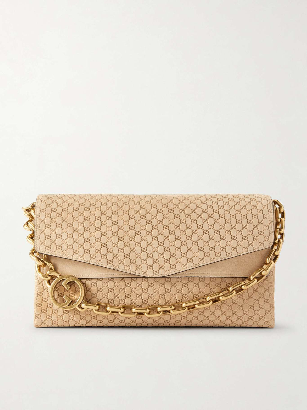 GUCCI LARGE SHOULDER BAG BEIGE