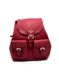 LV Montsouris backpack pm Wine
