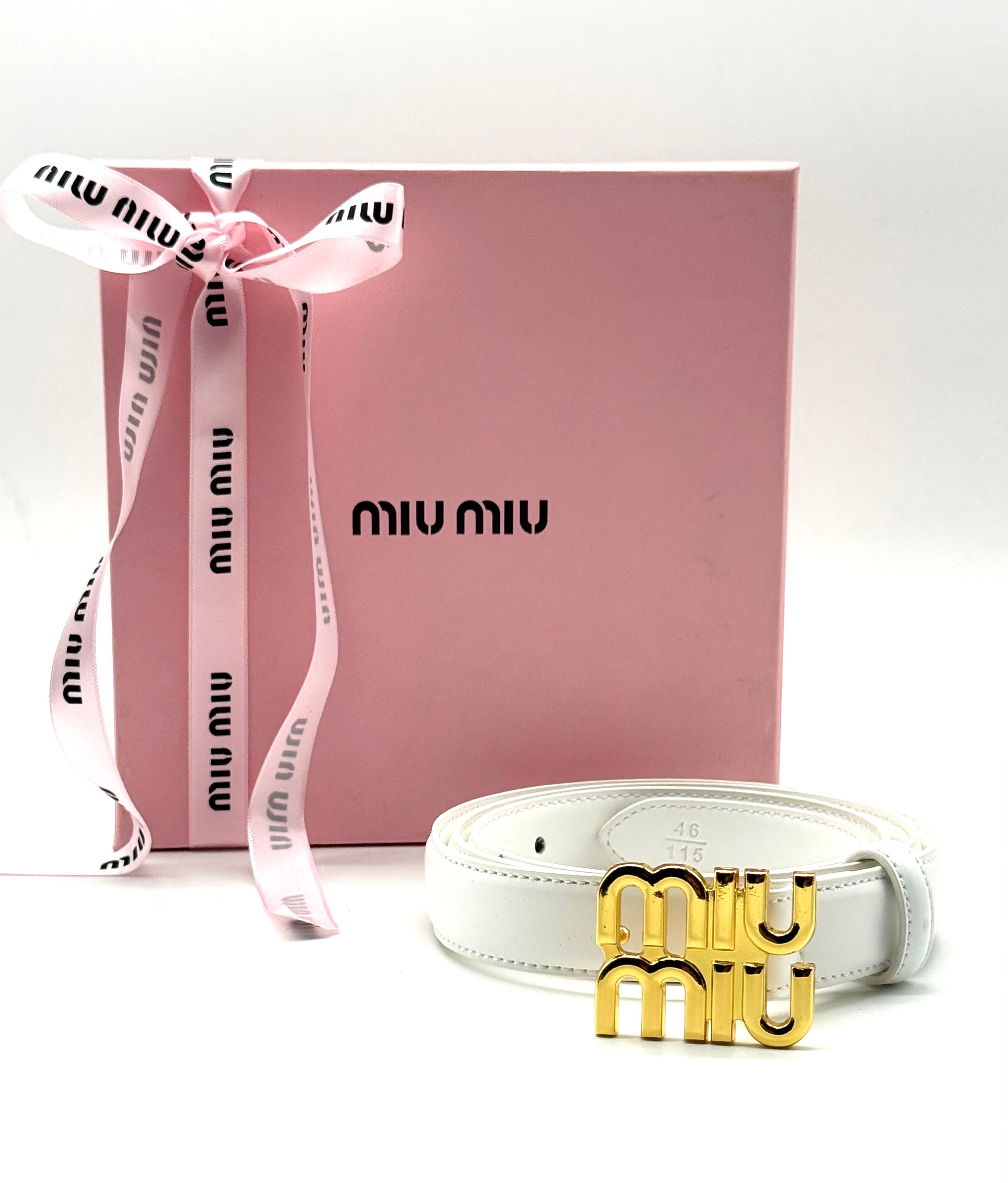 Miu Miu ζώνη No3
