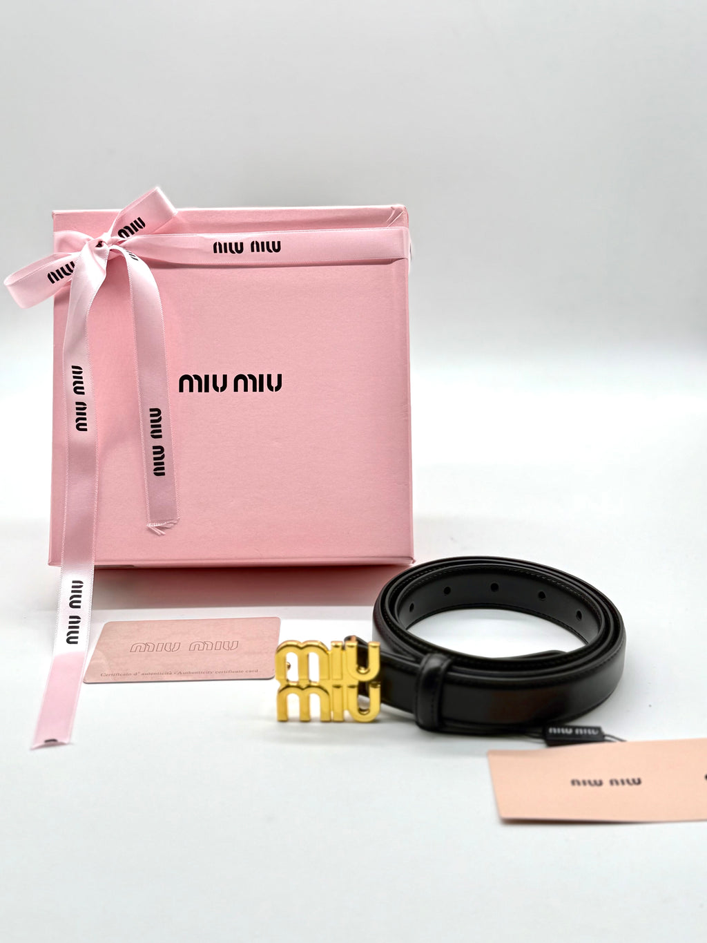 Miu Miu ζώνη no2
