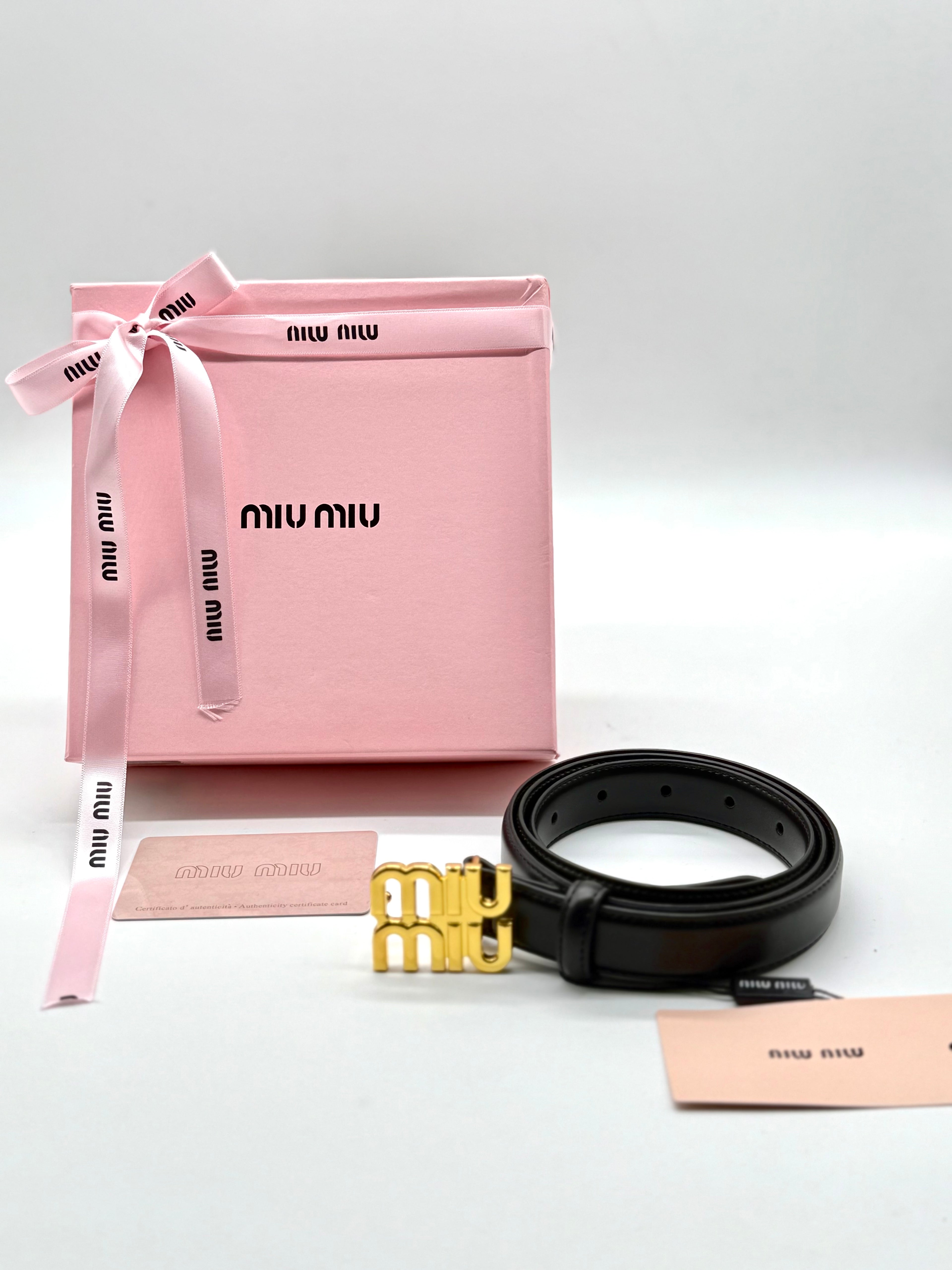 Miu Miu ζώνη no2