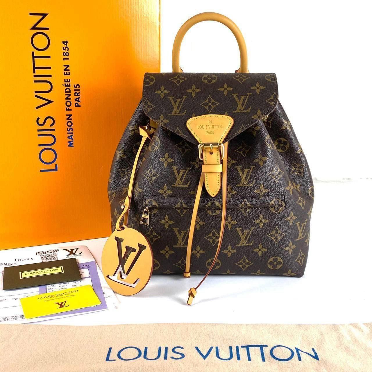 LV montsouris backpack monogram