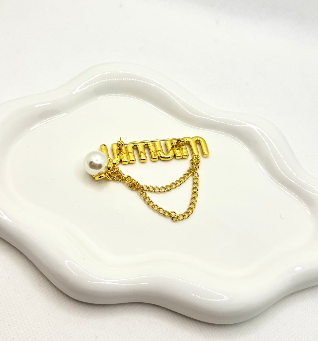 Miu Miu brooch