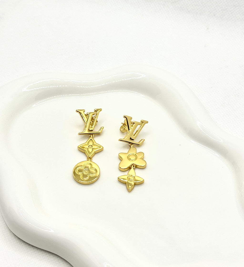 LV earrings no12