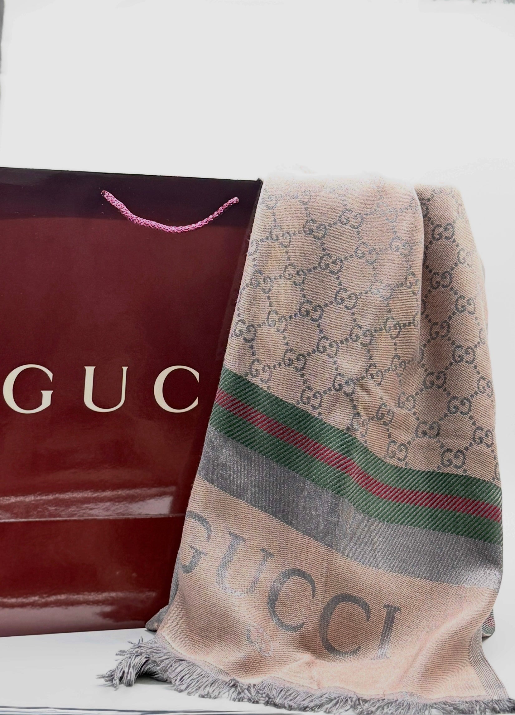 Gucci Viscose πασμίνα no1