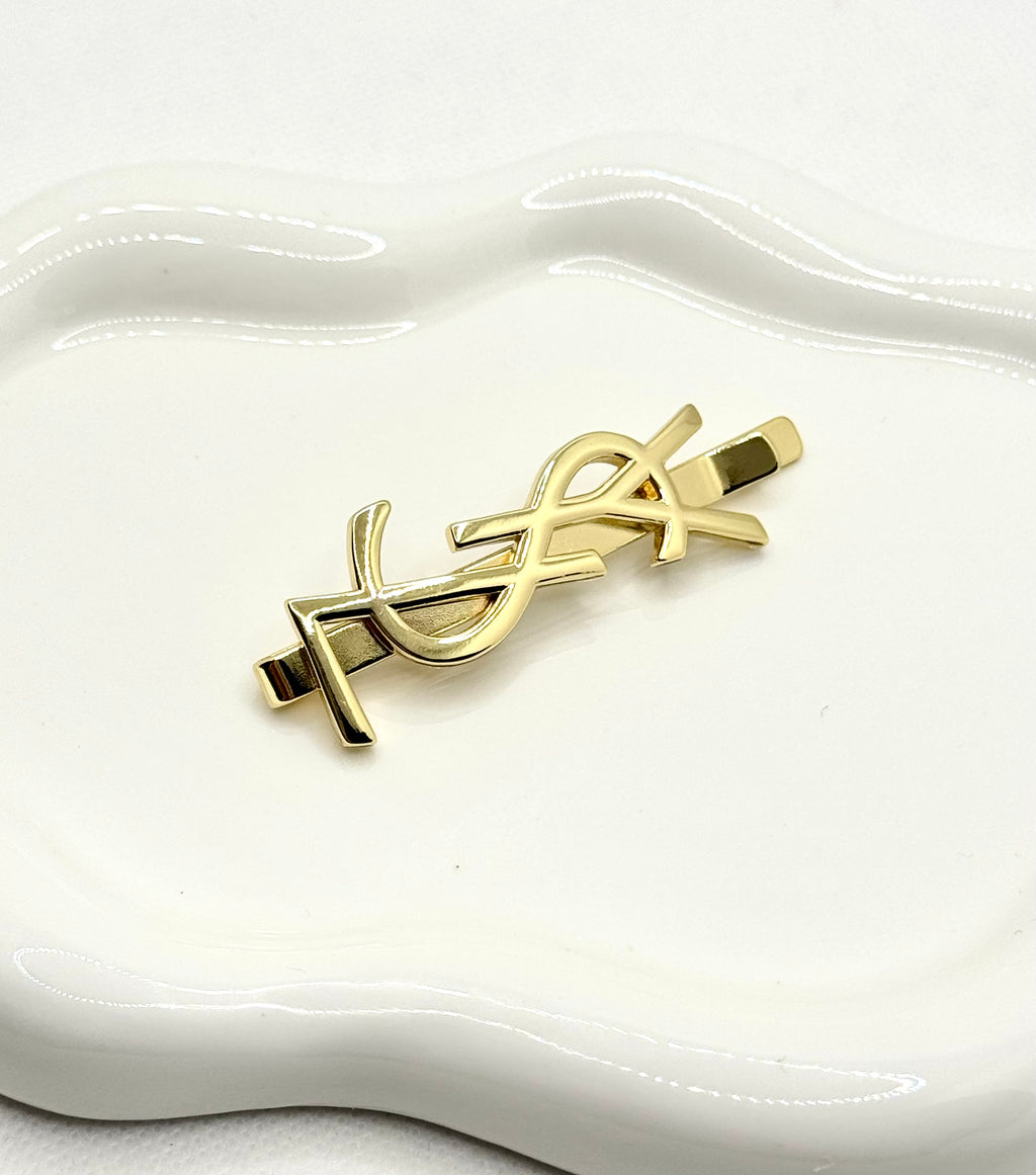 YSL hair clip