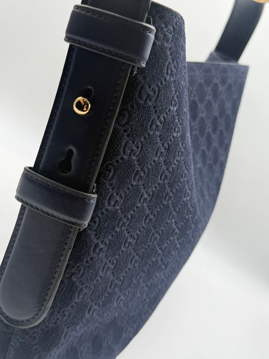 GUCCI BEATRIX SUEDE BLUE
