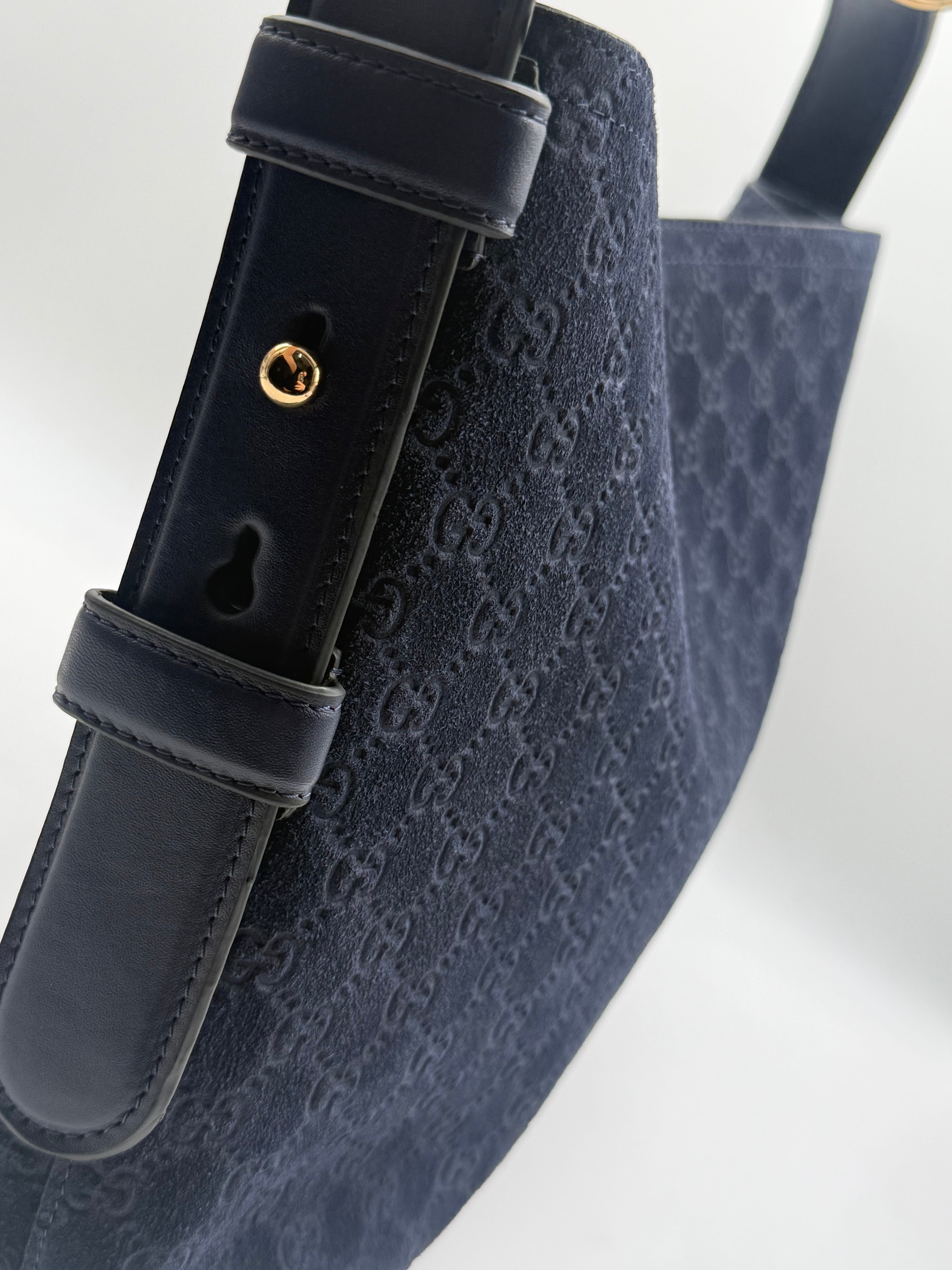 GUCCI BEATRIX SUEDE BLUE