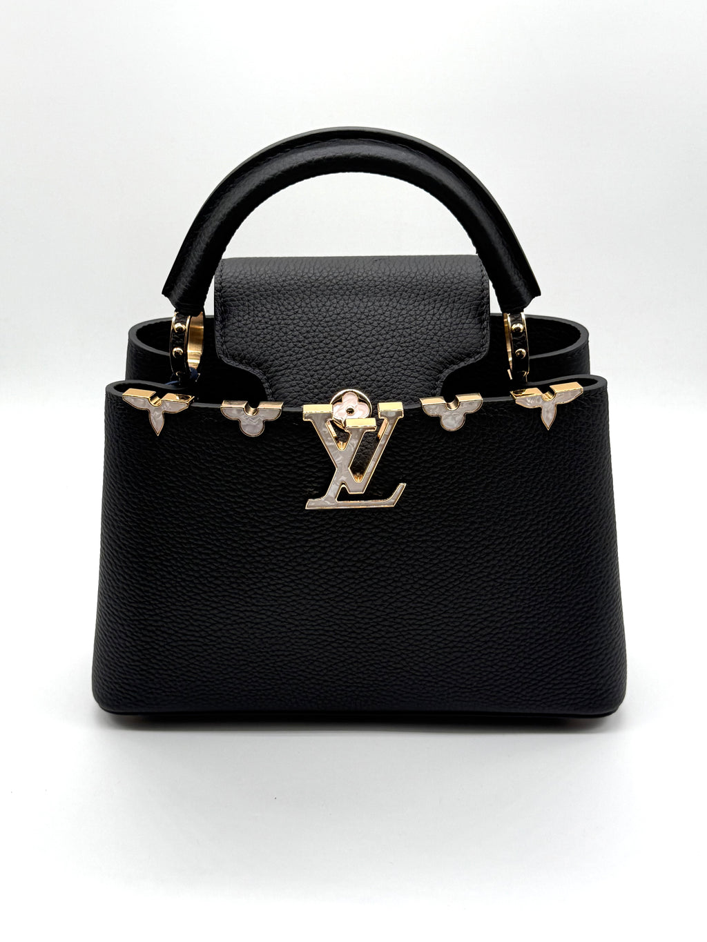 LOUIS VUITTON CAPUCINES FLOWER BLACK