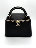 LOUIS VUITTON CAPUCINES FLOWER BLACK