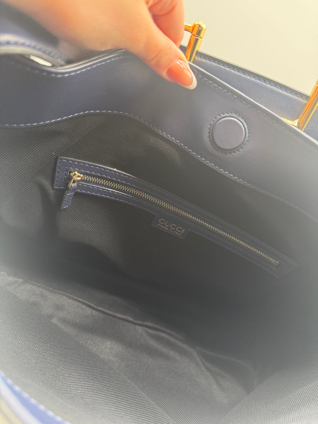 GUCCI BEATRIX SUEDE BLUE
