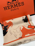 Hermes cashmere εσάρπα no3