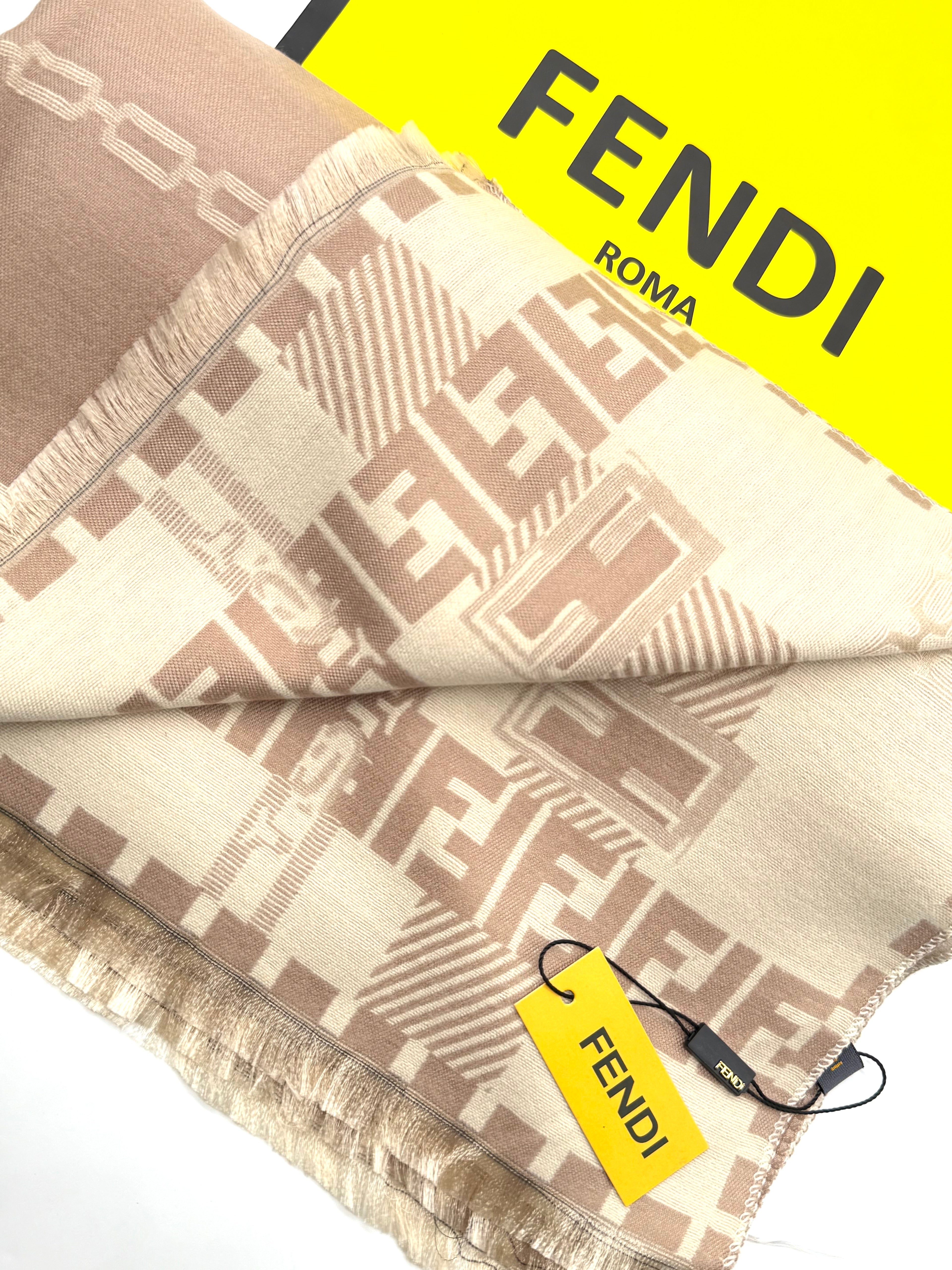 Fendi cashmere εσάρπα no1