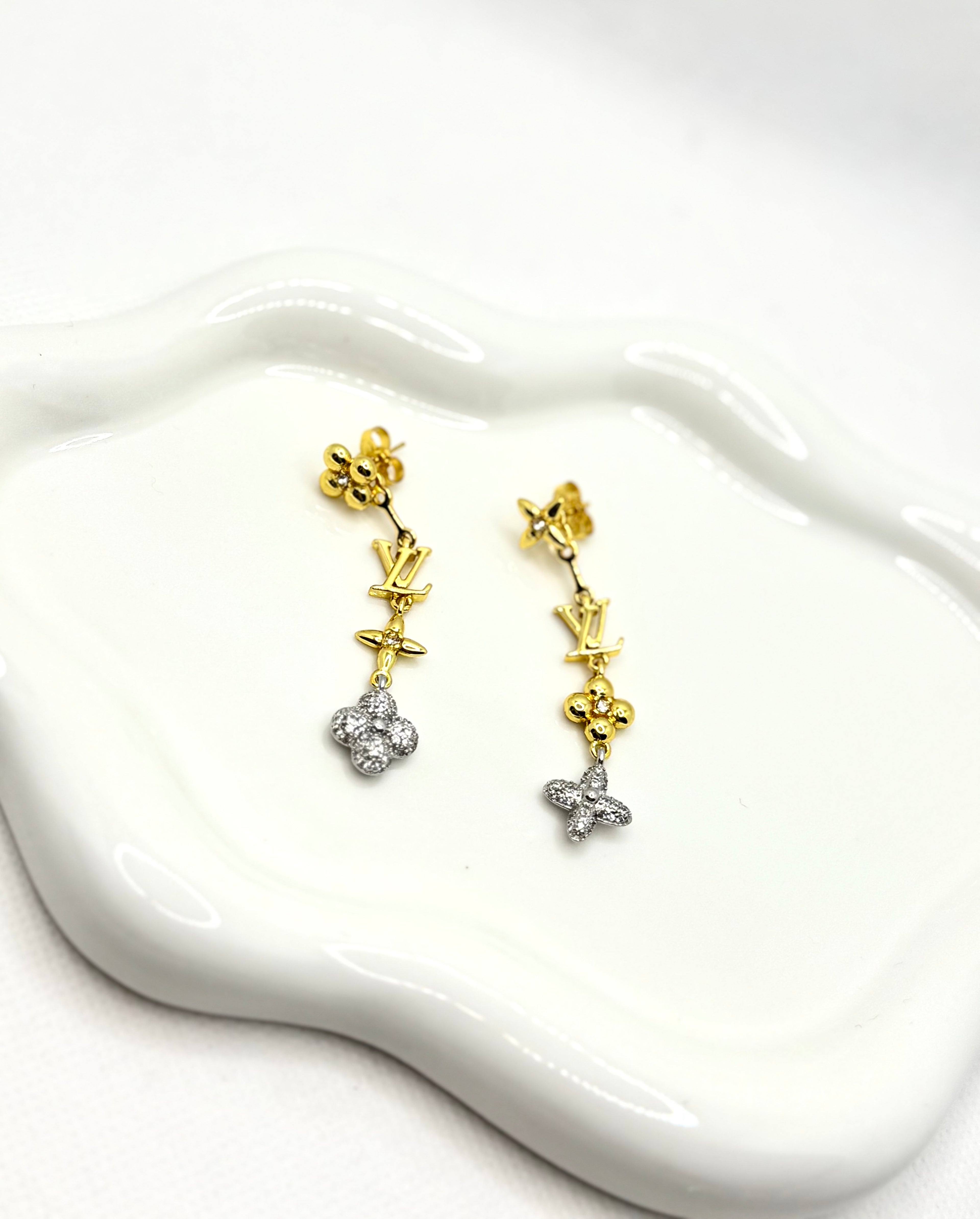 LV earrings no1