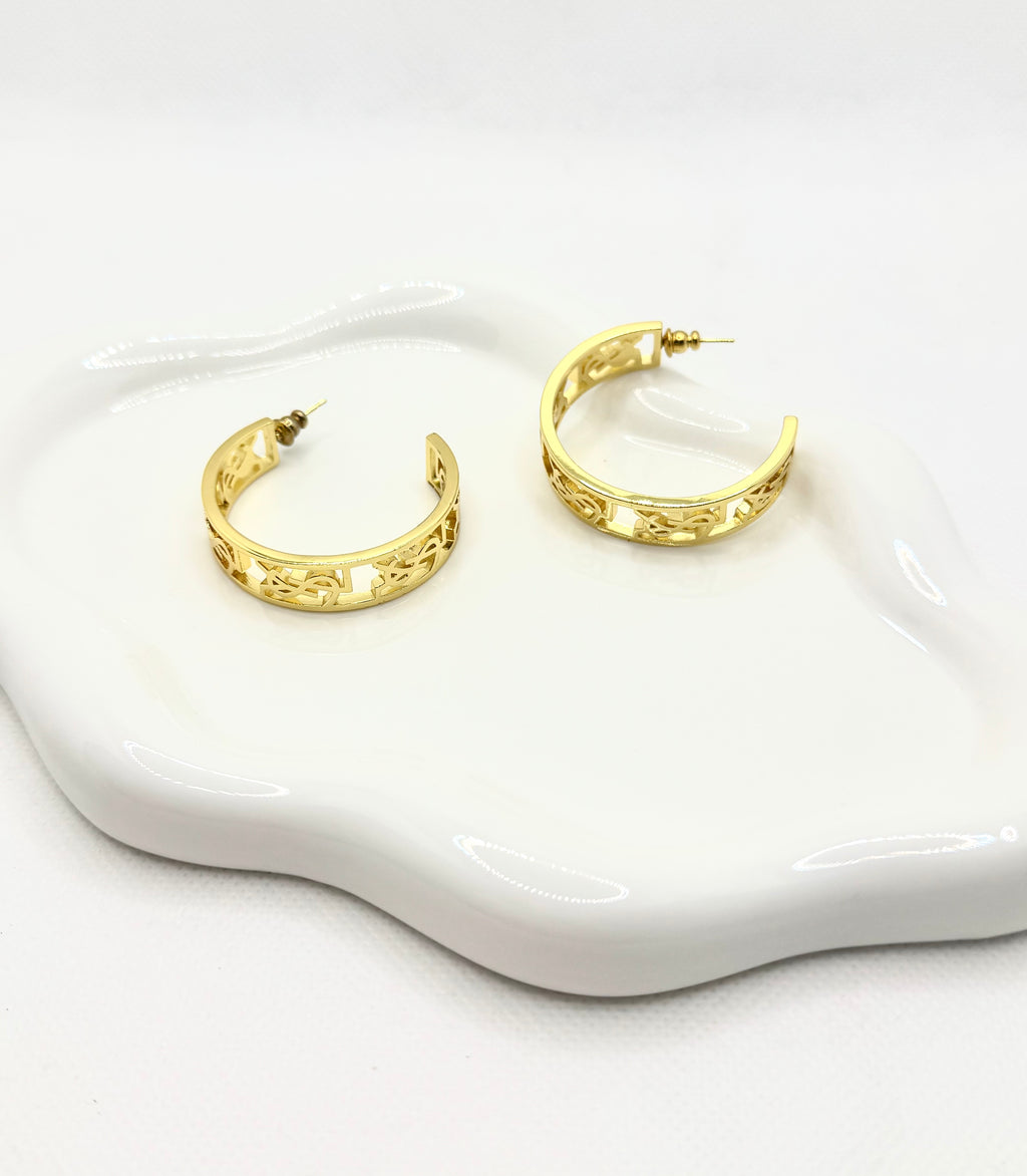 YSL earrings no9