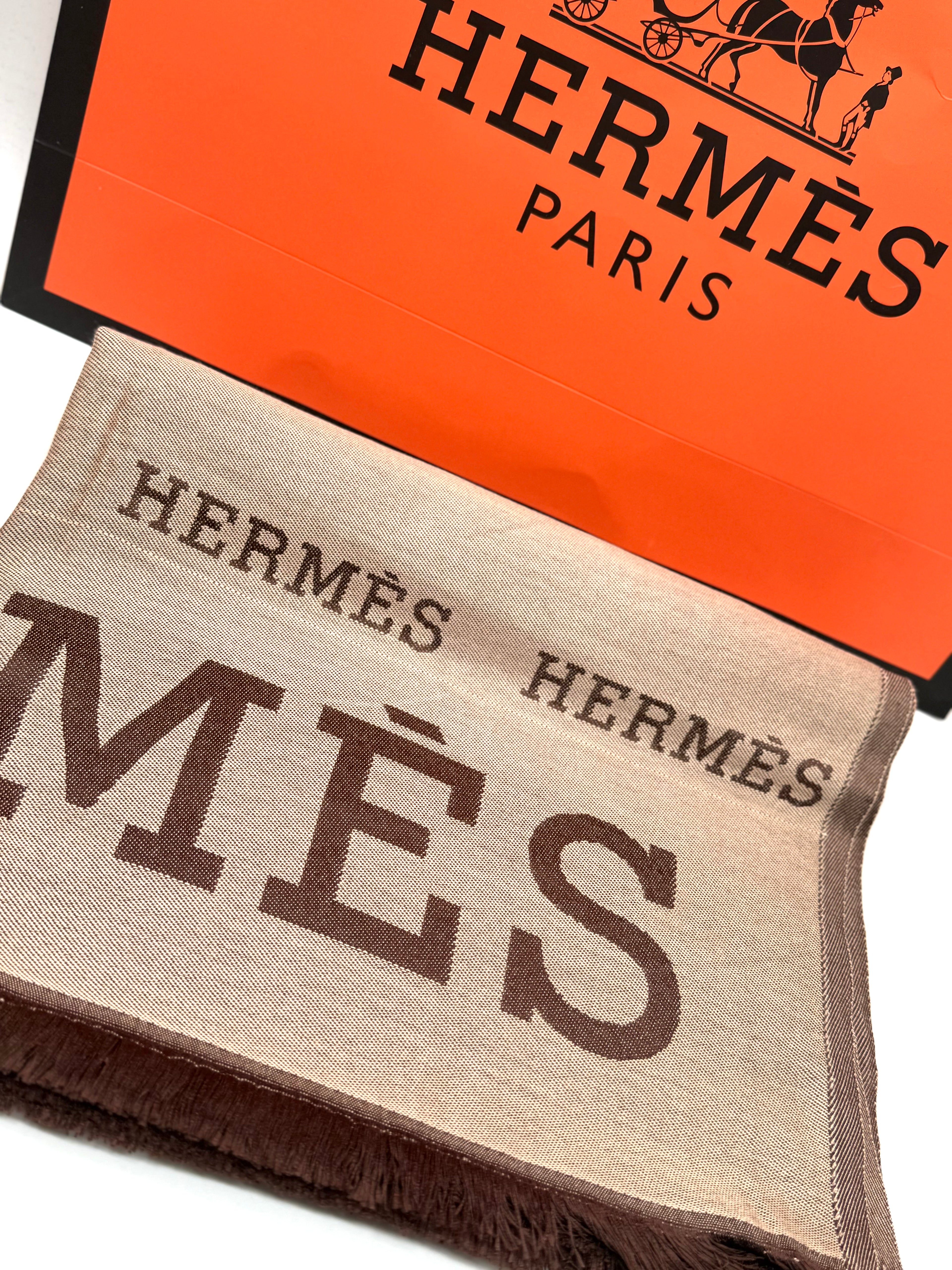 Hermes Viscose πασμίνα no2