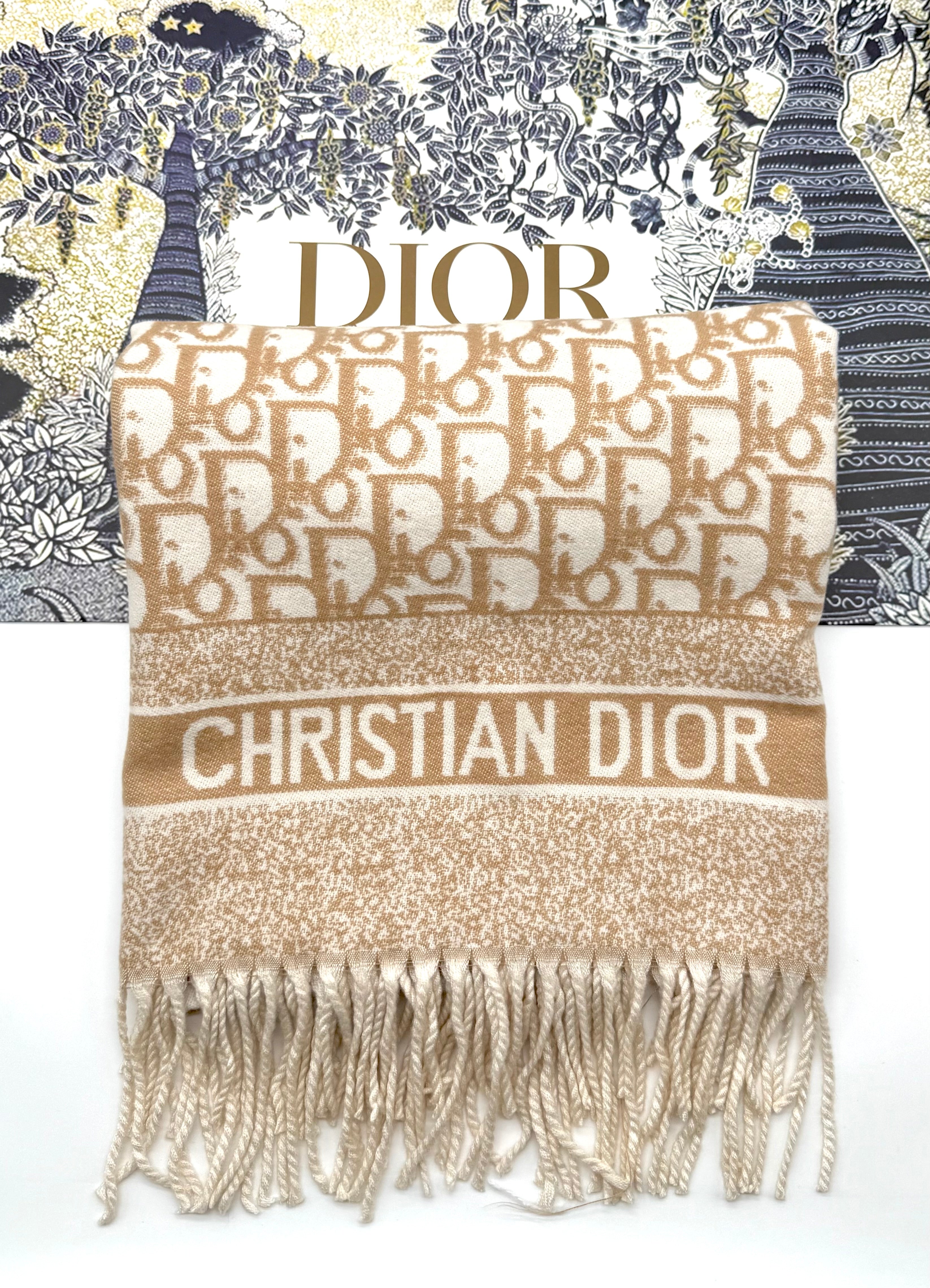 Christian Dior cashmere εσάρπα no1