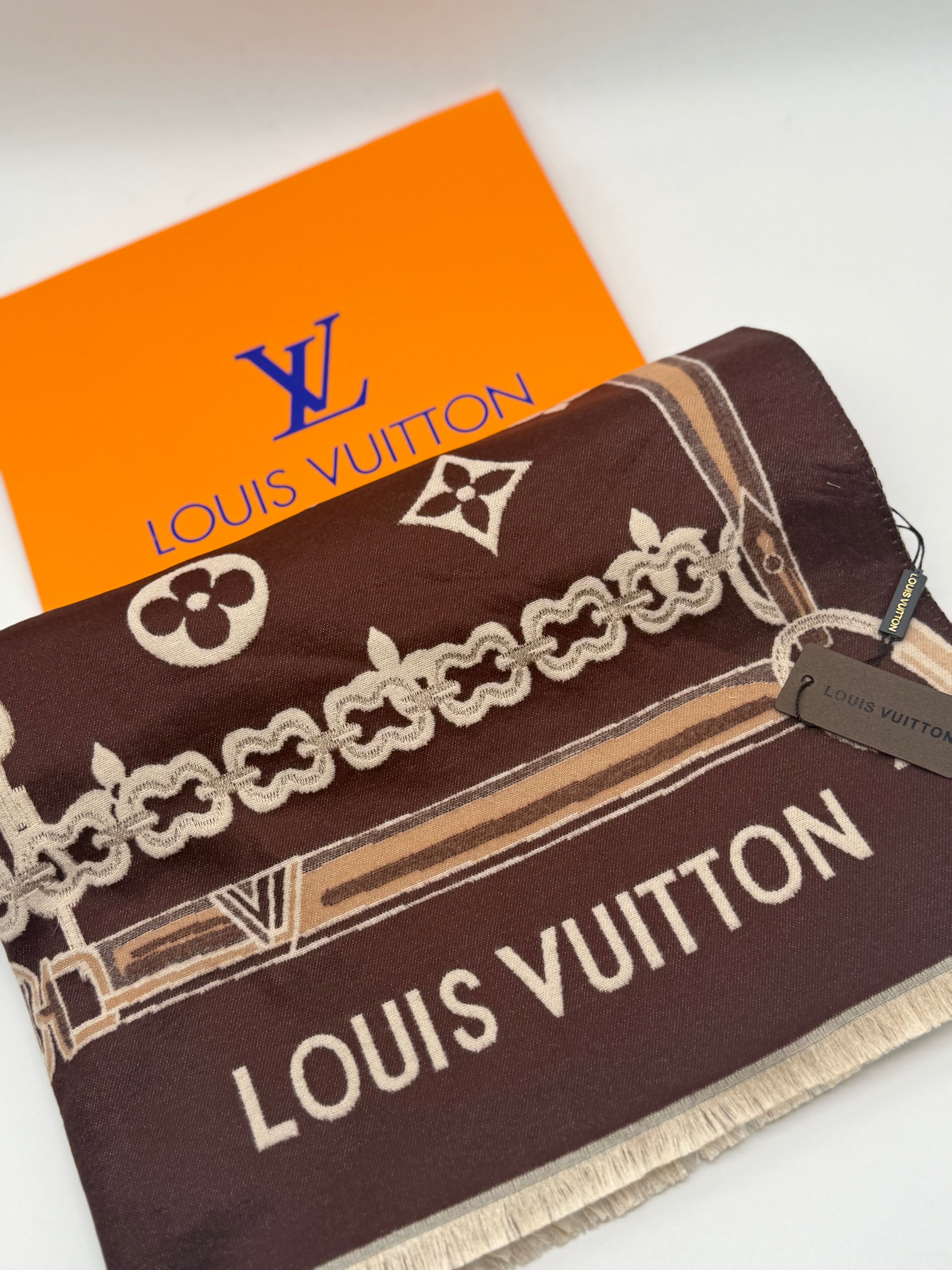 LV cashmere εσάρπα no11