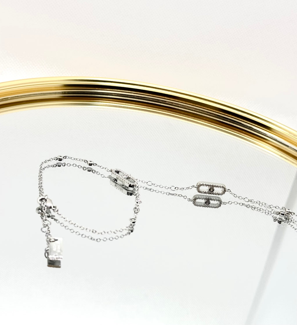 Messika bracelet-ring silver