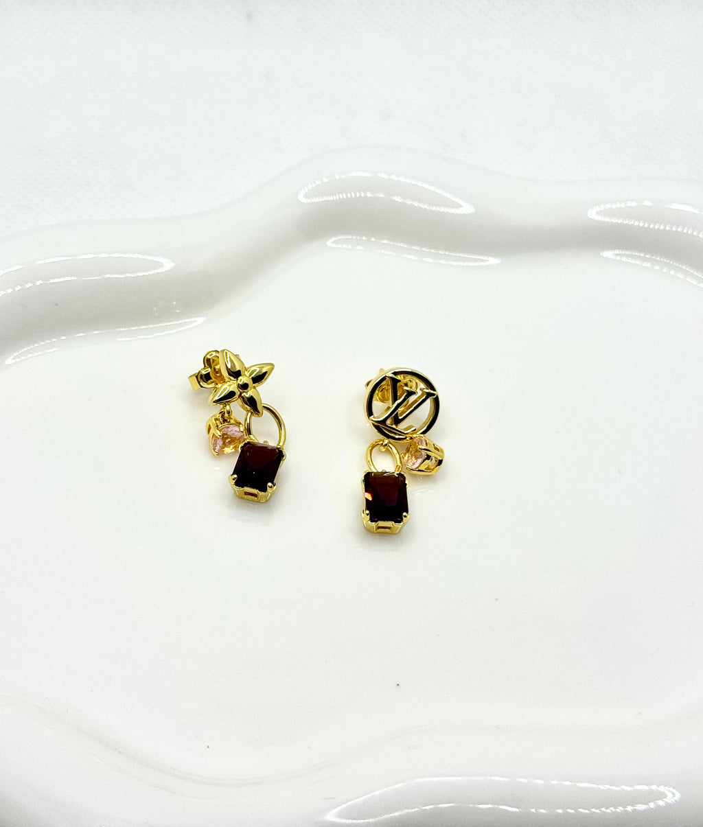 LV earrings no4