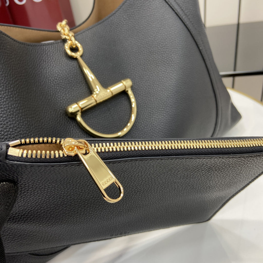 GUCCI SOFTBIT MAXI BLACK