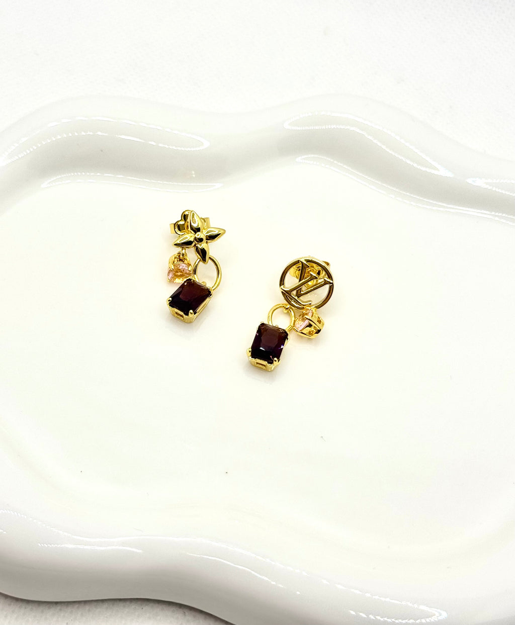 LV earrings no4
