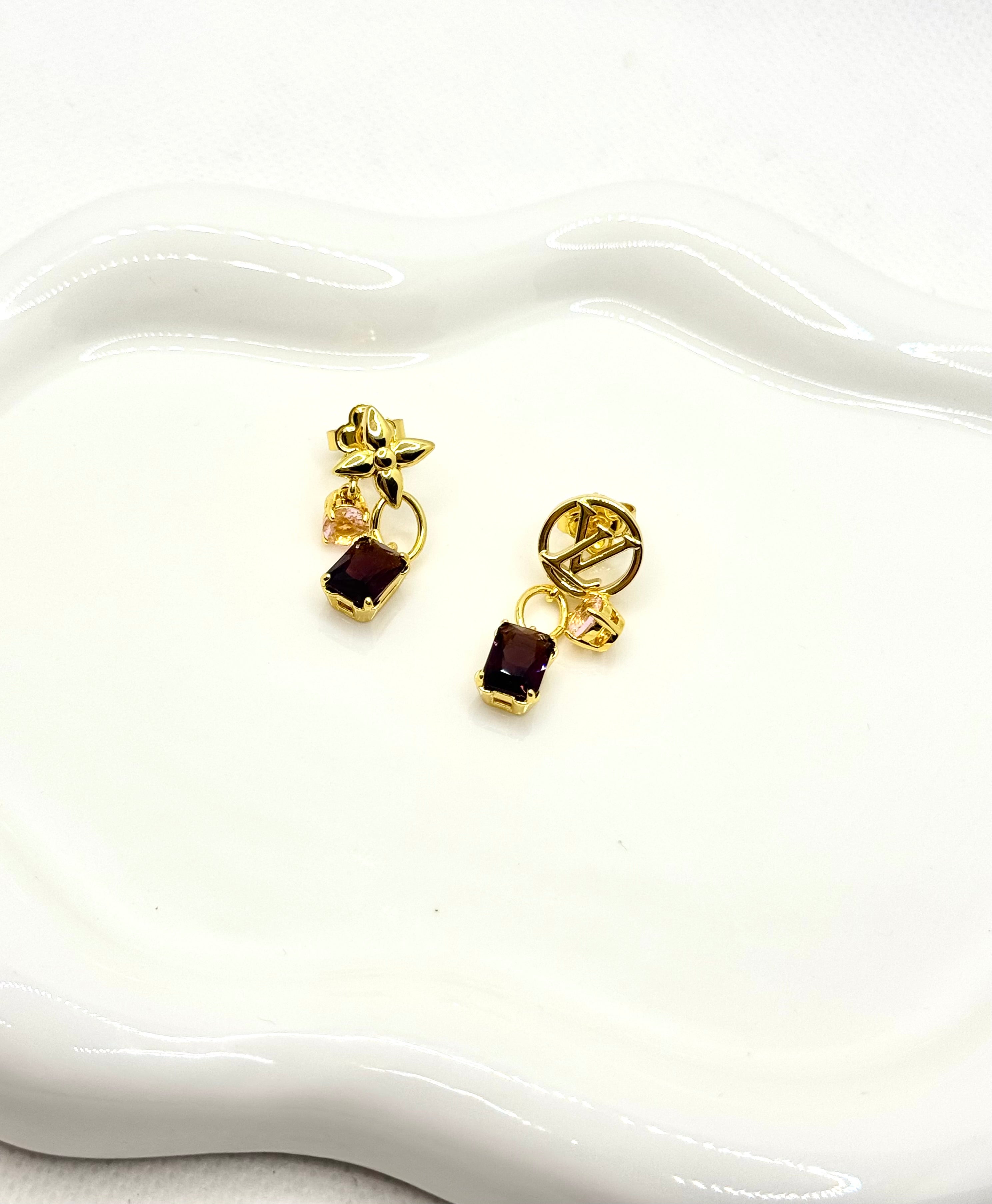 LV earrings no4