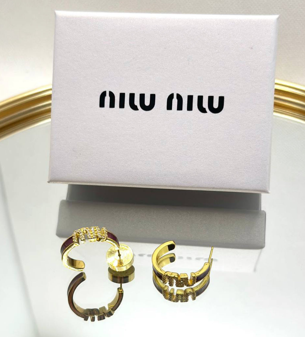 Miu Miu earrings no1