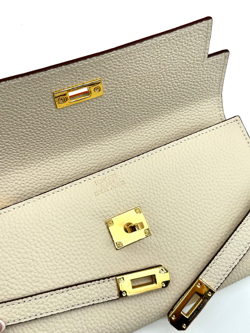 Hermes Kelly wallet nude