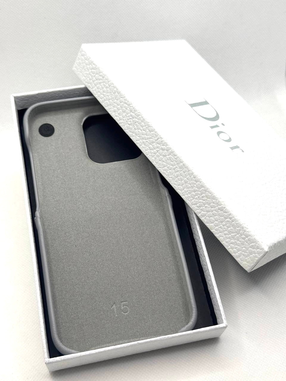 DIOR IPhone CASE GREY