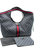 Gucci giglio large tote bag blue