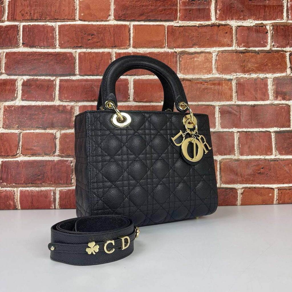 Dior Lady caviar Black-Gold