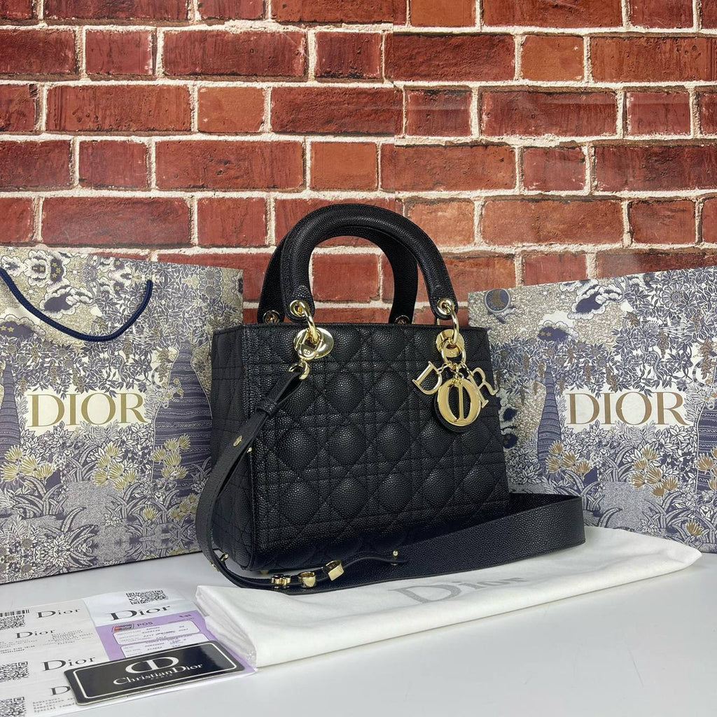 Dior Lady caviar Black-Gold