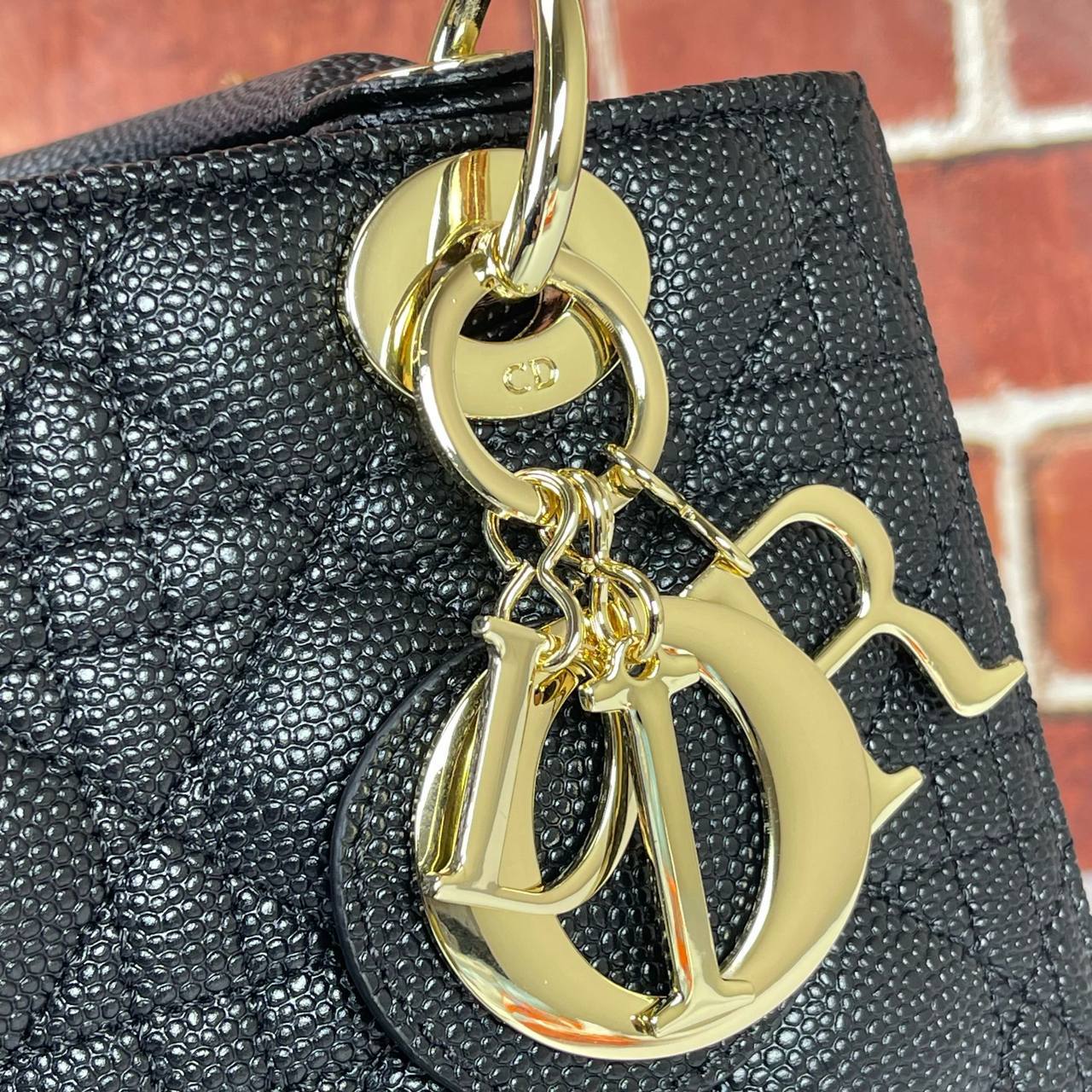 Dior Lady caviar Black-Gold