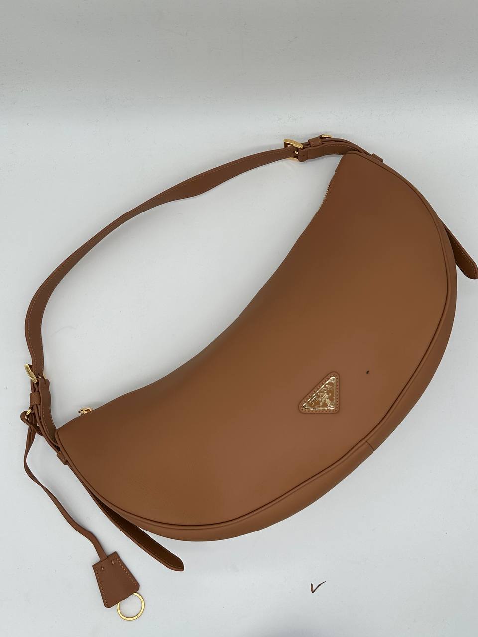 Prada Demi-Lune large taba