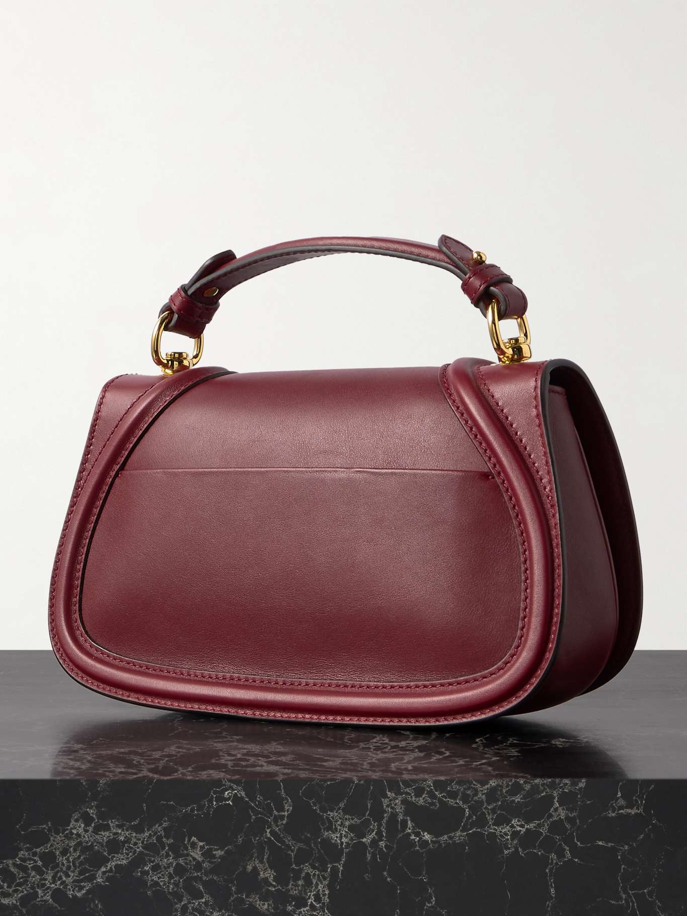 Gucci blondie handle bag burgundy