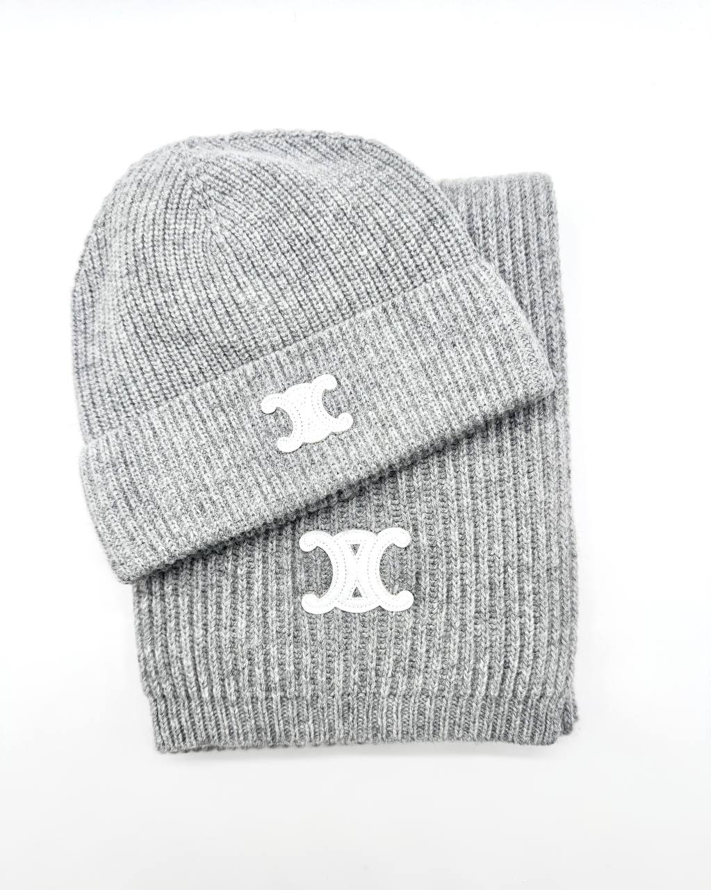 Celine set scarf&cap no1