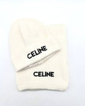 Celine set scarf&cap no2