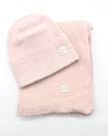 Ch soft set scarf&cap no1
