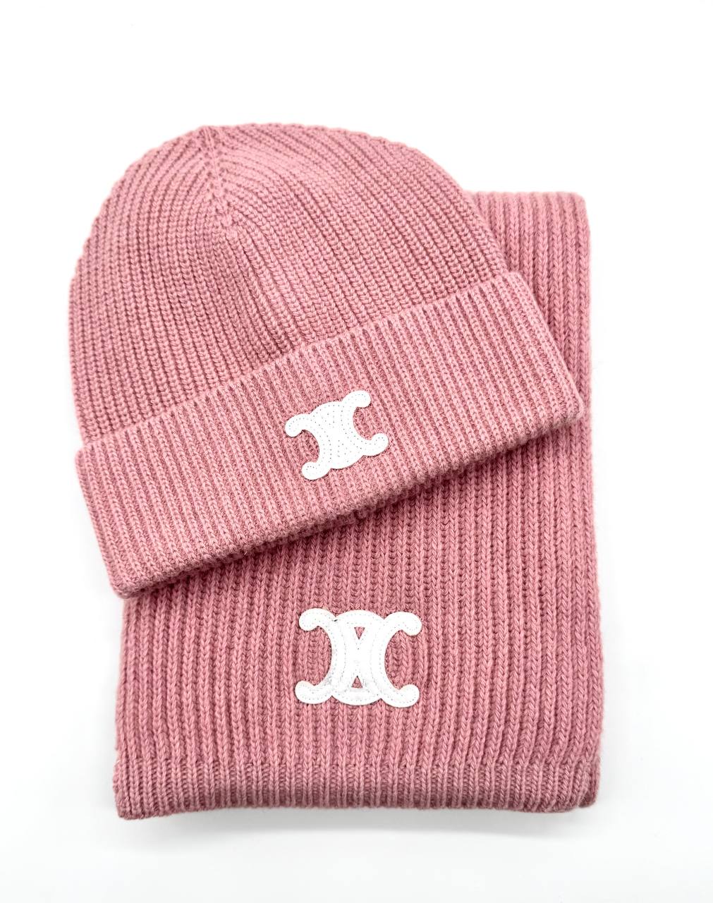 Celine set scarf&cap no4