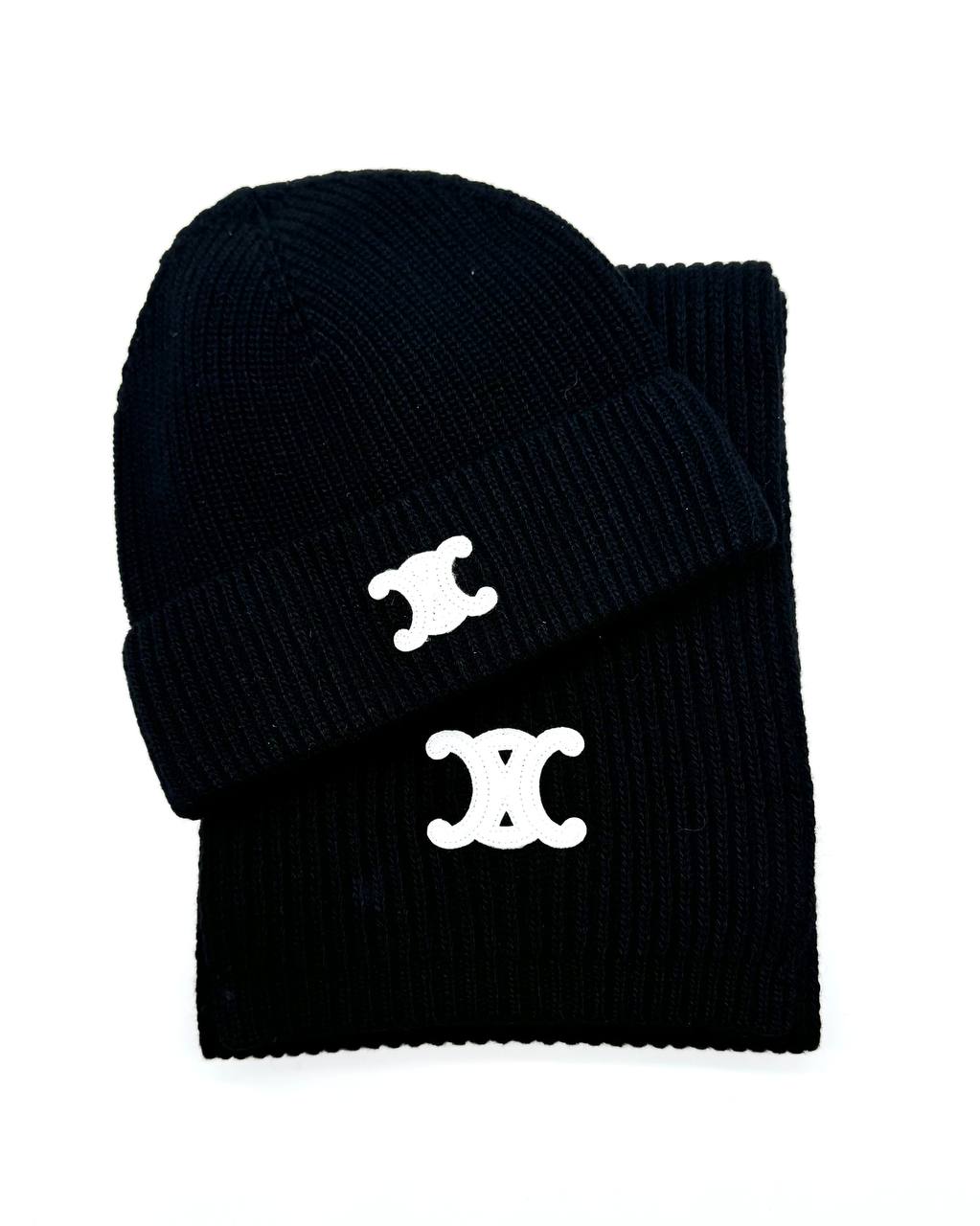 Celine scarf&cap no5
