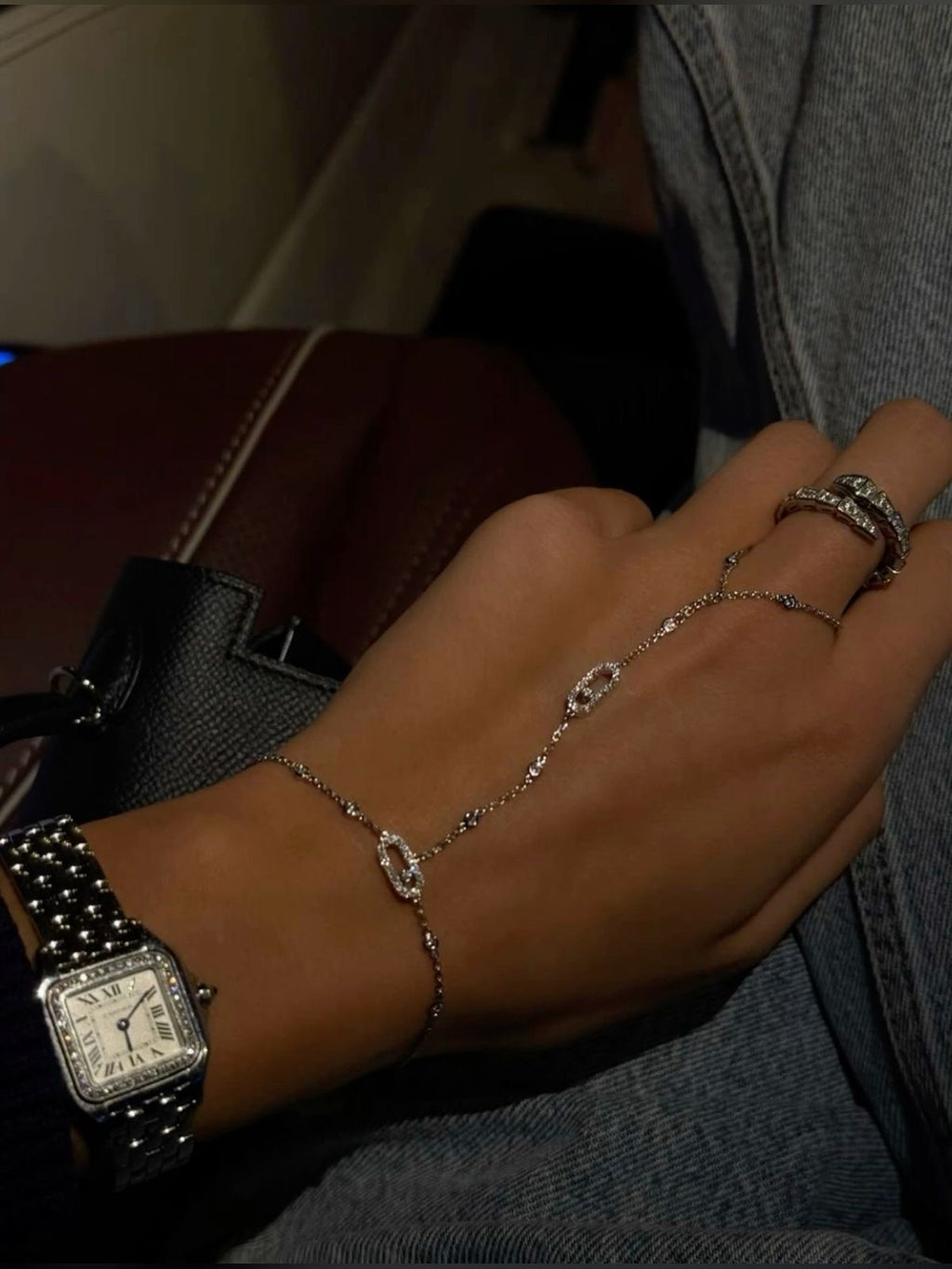 Messika bracelet-ring silver